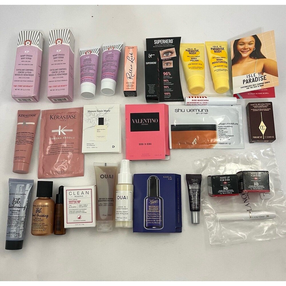 First aid beauty Kiehls benefit charlotte tillbury it cosmetics NEW MAKEUP LOT